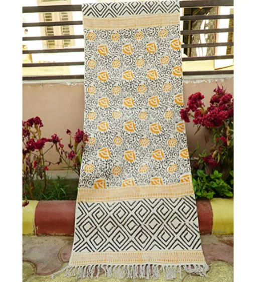 Designed Hand Knotted Rug