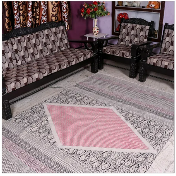 Printed Living Room Rug - Image 2